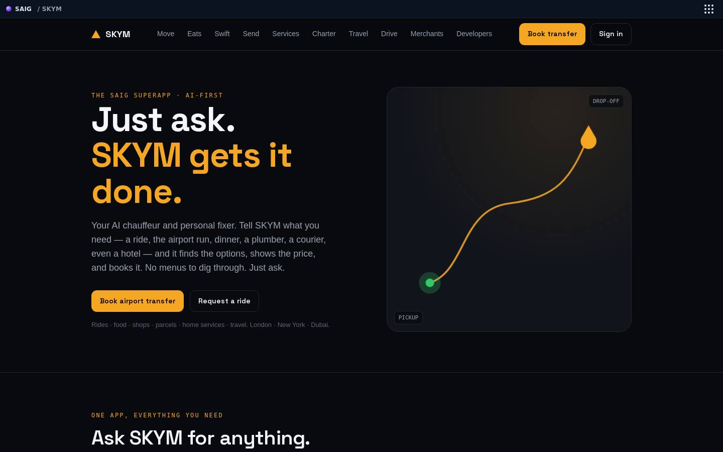 SKYM preview